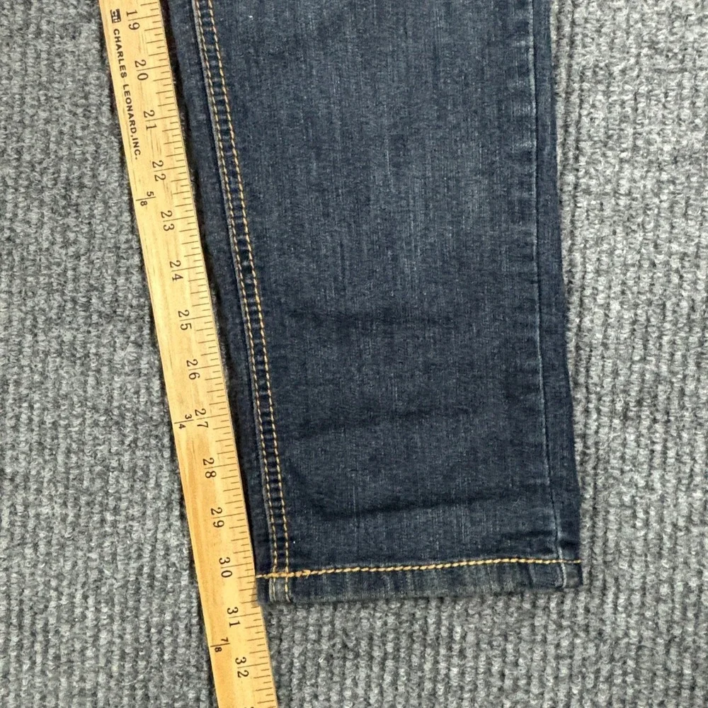 Jolt Skinny Jeans Women Size 5 Blue Dark Wash‎ Low Rise Embroidered Denim